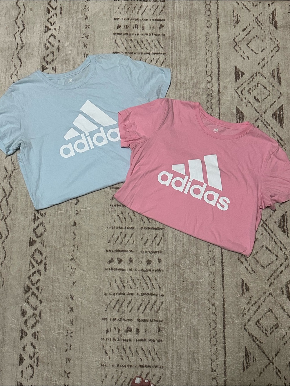Bundle Women’s Adidas Golf Logo T-Shirts - Pink and Light Blue